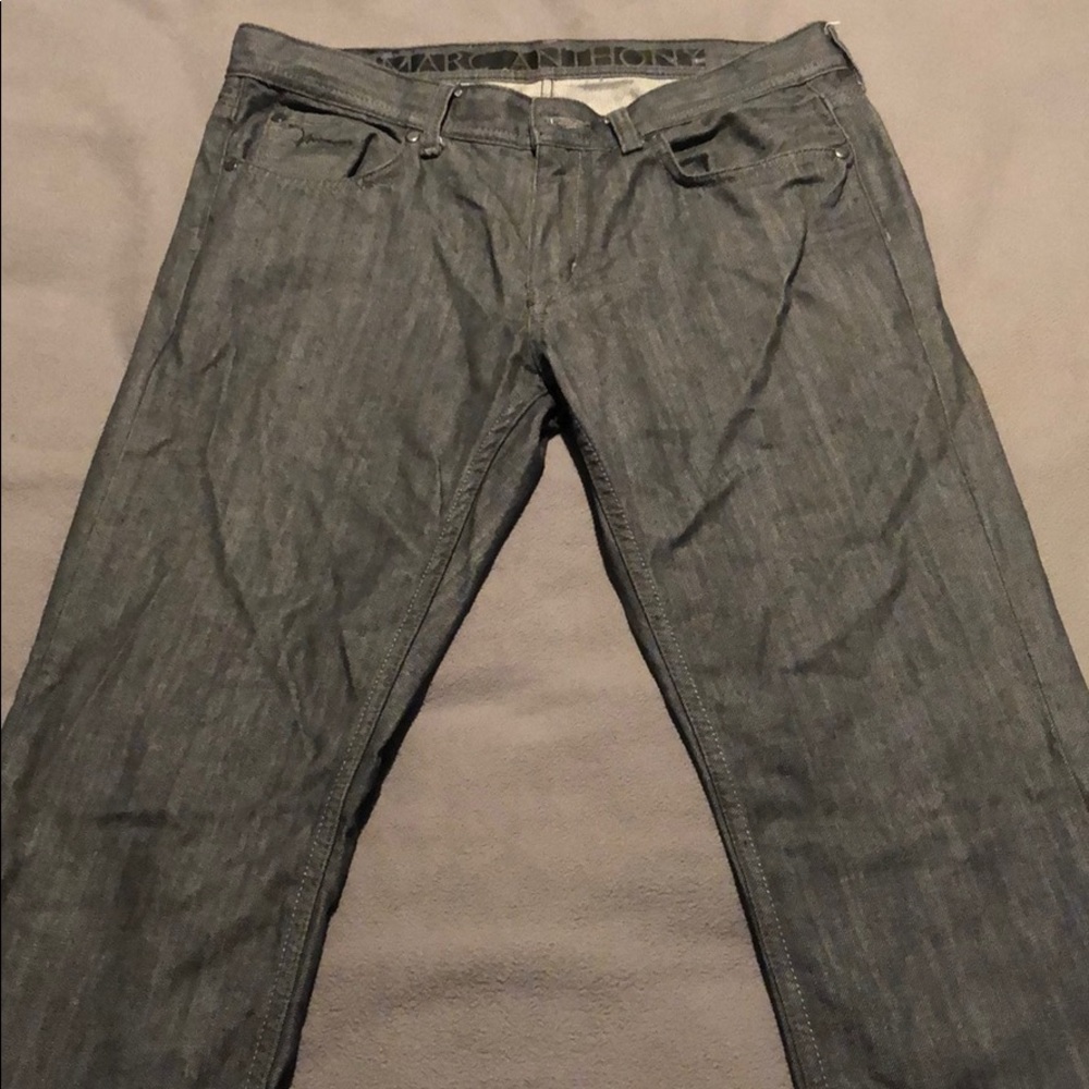 NWOT Marc Anthony Grey Jeans